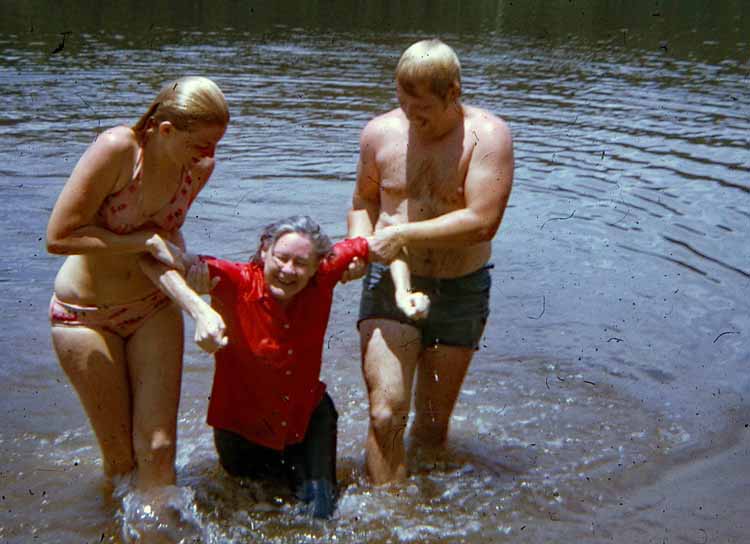 swimming